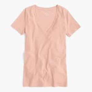 J.Crew Vintage Cotton V-Neck T-Shirt